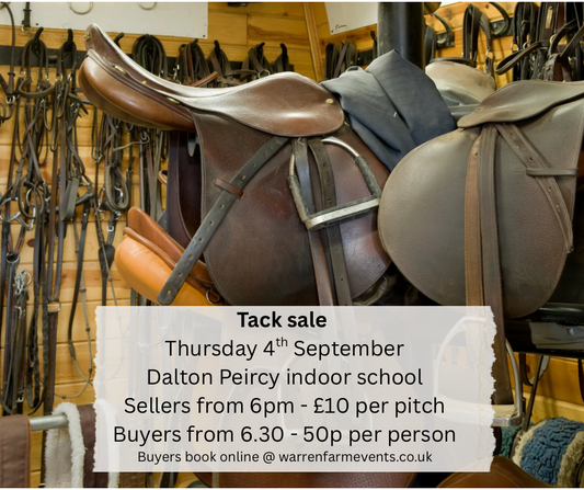 Tack sale - Dalton Peircy